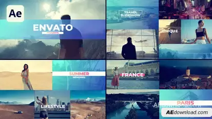 Slideshow - Multiscreen Slideshow Openers template preview