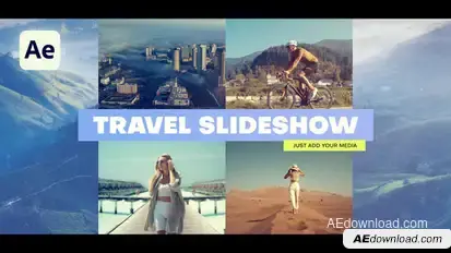 Slideshow - Travel Slideshow Openers template preview