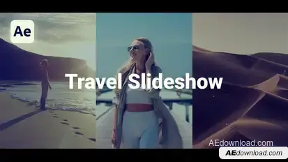 Slideshow - Travel Slideshow Openers template preview