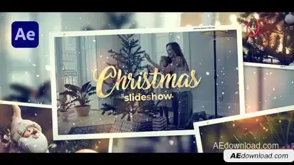 Slideshow Christmas - Slideshow Openers template preview