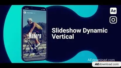 Slideshow Dynamic Vertical Openers template preview