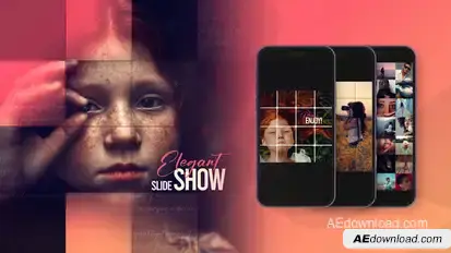 Slideshow Elegant Video Displays template preview