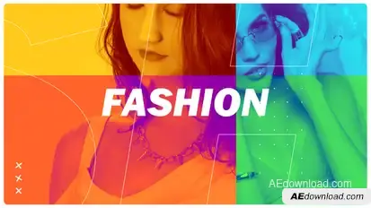 Slideshow Fashion Video Displays template preview