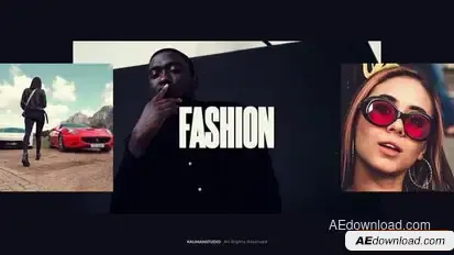 Slideshow Fashion Openers template preview