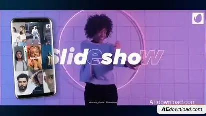 Slideshow Instagram Openers template preview