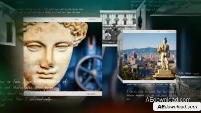 Slideshow Memories Video Displays template preview