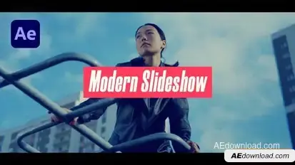 Slideshow Modern Openers template preview
