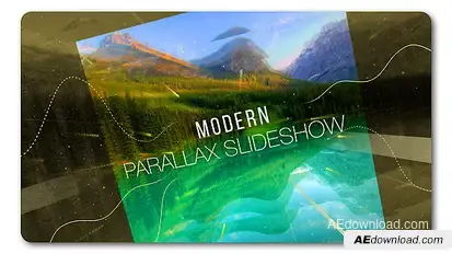 Slideshow Modern Parallax Openers template preview