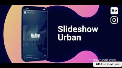 Slideshow Opener Vertical Openers template preview
