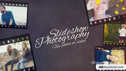 Slideshow Photography Video Displays template preview
