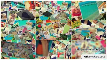 Slideshow Project Video Displays template preview