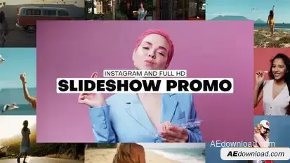Slideshow Promo Openers template preview