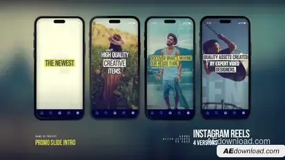 Slideshow Promo Instagram Reels Product Promo template preview