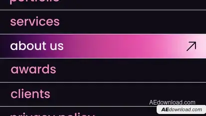 Sliding Text Animations Titles template preview