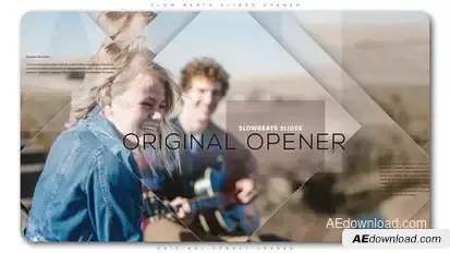 Slow Beats Slides Opener Openers template preview
