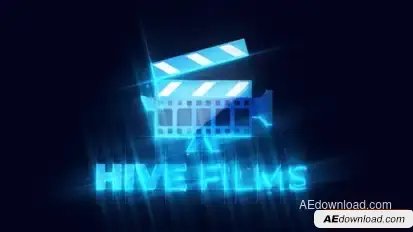 Slow Cinematic Logo Reveal Logo Stings template preview