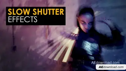 Slow Shutter Effects | After Effects Elements template preview