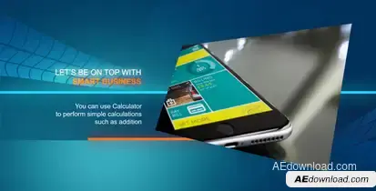 Smart Business Presentation Video Displays template preview