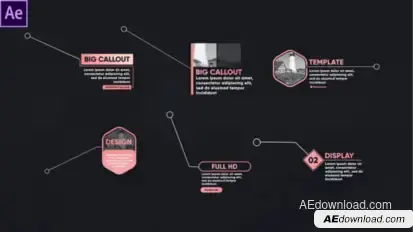 Smart Callout Titles Titles template preview