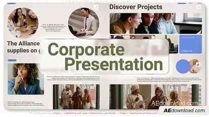 Smart Corporate Presentation Openers template preview