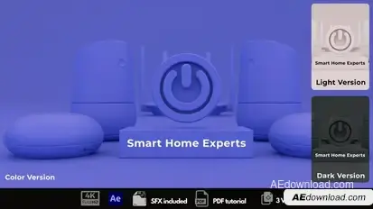 Smart Home Experts Logo Stings template preview