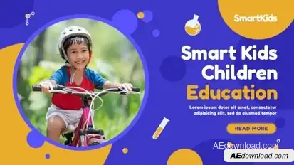 Smart Kids Education Promo Openers template preview