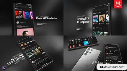 Smartphone Mockup | App Promo | S23 Ultra Product Promo template preview