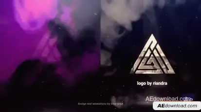 Smoke Logo Reveal Logo Stings template preview