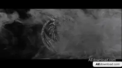 Smoke Logo Reveal Logo Stings template preview
