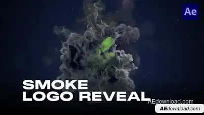 Smoke Logo Reveal Logo Stings template preview