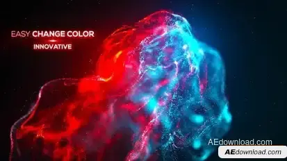 Videohive Smoke Particle Titles – Advection Openers template preview