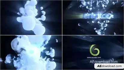Smoke Ray Logo Reveal Logo Stings template preview