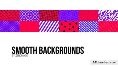 Smooth Backgrounds Elements template preview