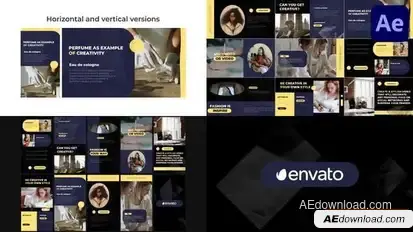 Smooth Creative Slideshow for After Effects Openers template preview