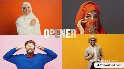 Smooth Dynamic Slideshow | Multiscreen Opener | Split Screen Openers template preview