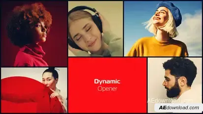 Smooth Opener Multiscreen Grid Style Openers template preview
