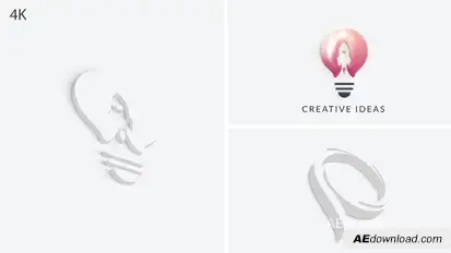 Smooth | Simple 3D Logo Reveal Logo Stings template preview