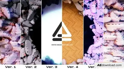 Sneakers Logo Reveal Logo Stings template preview