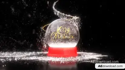 Snow Globe Logo Logo Stings template preview