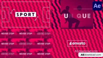 Socccer Opener for After Effects Openers template preview