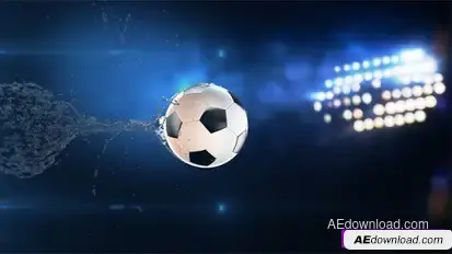 Videohive Soccer Ball Logo Reveal 2 Logo Stings template preview