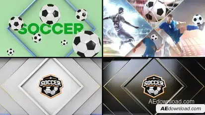 Soccer Bumper Logo Stings template preview