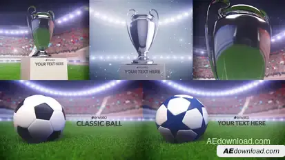Soccer Championships Pack broadcast-packages template preview