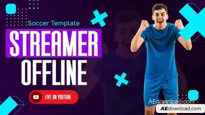 Soccer Club & Sports Slider Promo Openers template preview