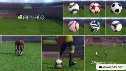 Soccer Intro Openers template preview