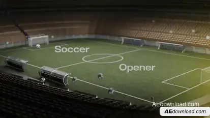 Soccer Mosaic Opener | AE Openers template preview