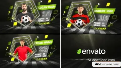 Soccer Team Openers template preview