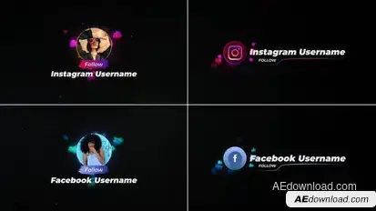 Social Media Boost Titles template preview