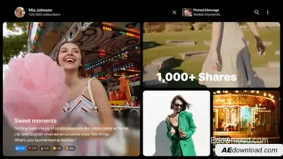 Social Media Branding Promo Openers template preview