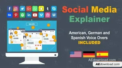 Social Media Explainer Openers template preview